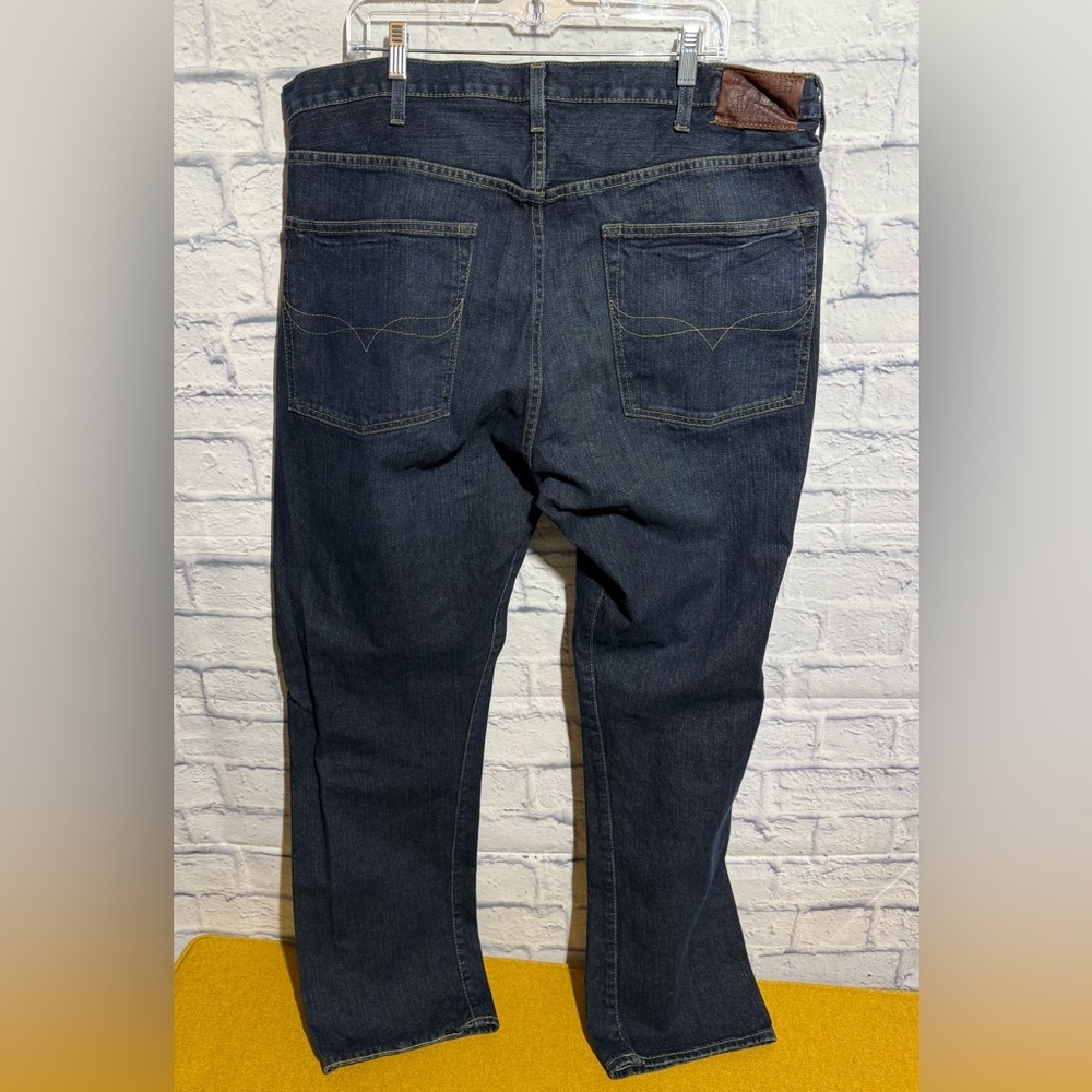 Y2K Polo Ralph Lauren D-3 Relaxed Dark Wash Jeans, Size 40x34 *see description* - Picture 5 of 12